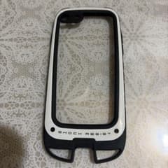 iPhone用ケース ホワイト ブラックのサムネイル
