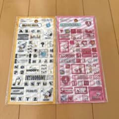 スヌーピー タイルシール 2枚セットのサムネイル
