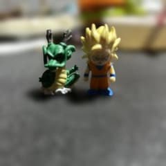 ドラゴンボール バスボムミニフィギュア 孫悟空 神龍 2体セットのサムネイル
