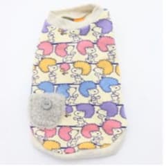 スヌーピー ふわもこポケット付き犬服【S】のサムネイル