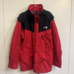 THE NORTH FACE 古着 マウンテンパーカー レッド ブラックのサムネイル