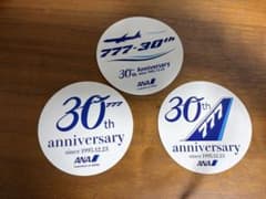 非売品ANA 777 30th Anniversaryステッカー全種セット - メルカリ