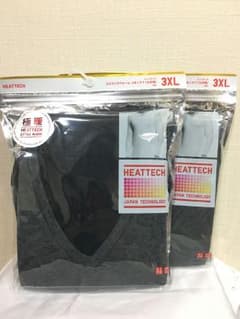 ★新品未使用★ユニクロ ヒートテック 極暖3XLセットのサムネイル