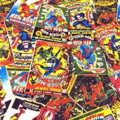 sale ♡ マーベルヒーロー us 生地 ハンドメイド 資材のサムネイル