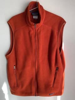 Patagonia シンチラベスト M オレンジ 裾タグ - メルカリ