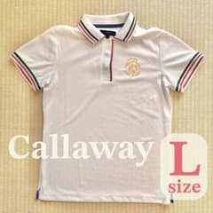 Callaway キャロウェイ レディース ゴルフシャツ Lサイズのサムネイル