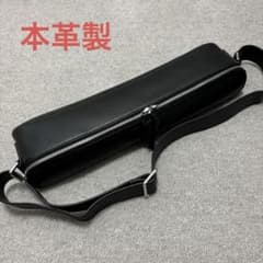 革製フルートケースカバー　ショルダーバッグ　フルートバッグ　エルメス革使用 革製フルートケースカバー ショルダーバッグ フルートバッグ エルメス