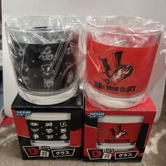 ペルソナ5 セガ ラッキーくじ D賞 グラス2個セット - メルカリ