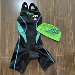 arena JSS 競泳水着 スイムキャップ セット130cmのサムネイル