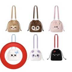 BABYMONSTER アヒョン キャラクター ポーチクロスバッグのサムネイル