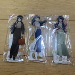 青ブタ　くじQ 桜島麻衣　アクリルスタンド 青ブタ くじQ 桜島麻衣 アクリルスタンド 3種 - メルカリ