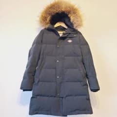 大人気】ダントン ダウンコート タッサー ロング丈 ブラック 2way 38