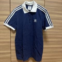 adidas ネイビー ポロシャツ 半袖のサムネイル
