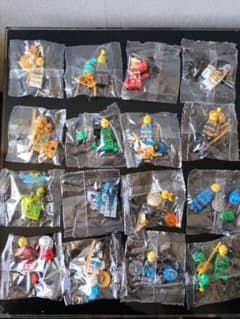 24h内発送 レゴ互換 忍者ミニフィグ 16体セット 新品ウィジウィグeのサムネイル