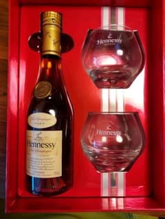 ヘネシー VSOP フィーヌ・シャンパーニュ ブランデー  グラス 2個 セットのサムネイル