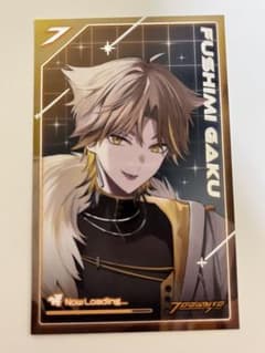 咎人7thアニバーサリー　ランダムコレクションカード　伏見ガク　箔押し チェキのサムネイル