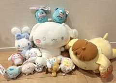 【まとめ売り12点】サンリオぬいぐるみ・マスコット シナモロール ハンギョドン