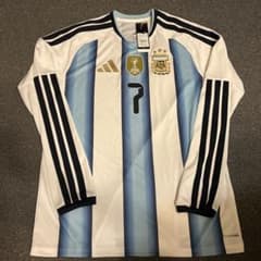 決勝着用｜正規品】2026アルゼンチン代表7番 デ・パウル 長袖レプリカ