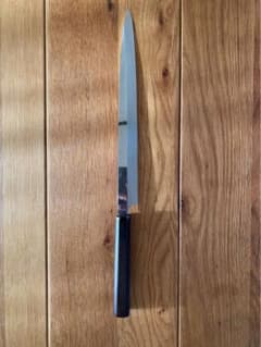 高鳳正国 水焼本焼 ふぐ引き包丁 尺黒檀柄 - メルカリ