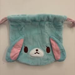 シュガーバニーズ ふわふわ巾着2 ミントうさのサムネイル