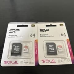 microSDXC64GB 2枚セットのサムネイル