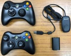 マイクロソフト ワイヤレスコントローラー Xbox Windows用レシーバー付のサムネイル