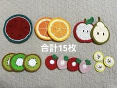 ハンドメイド⭐︎ハーフバースデー　2wayハーフカットフルーツセットのサムネイル