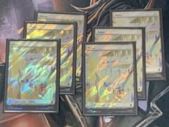 서지 foil MTG 평지 Plains 6장 세트 Marvel 콜라보레이션 ②