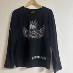 ロンT ラメy2k 平成ギャル フェアリーグランジ 00sお兄系 スカル