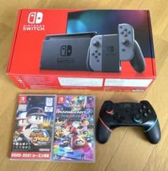 Nintendo Swtch本体、外部コントローラ、マリカー、パワプロ2020 Nintendo Swtch本体、外部コントローラ、マリカー、パワプロ2020