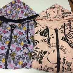 ニコちゃん柄パーカー2点セットのサムネイル