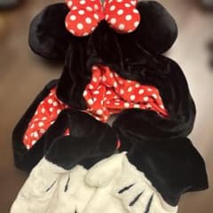 東京ディズニーランド ミニーマウス マフラータイプのかぶりもののサムネイル