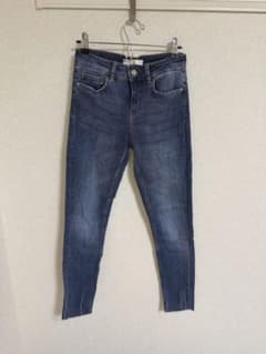 ZARA BASIC スキニーデニム インディゴブルー