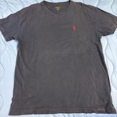 POLO RALPH LAUREN Vネック Tシャツ ブラックのサムネイル