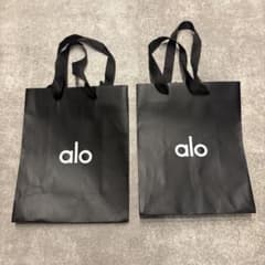 alo ショッパー ショップ袋 2枚セット ショッパー 紙袋 - メルカリ