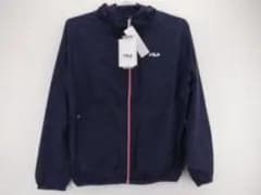 FILA GOLF ナイロンジャケット M ネイビー フルジップ パーカーのサムネイル