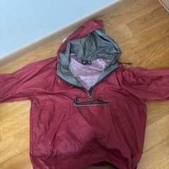 Old GAP ナイロンジャケット XL 赤のサムネイル