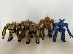 自*電様 モデロイド パトレイバー ヘラクレス&ボクサー +ブルドッグ3体　計5 自*電様 モデロイド パトレイバー ヘラクレス&ボクサー +ブルドッグ3体