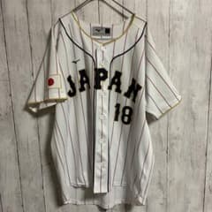 侍ジャパン WBCプリントユニフォーム 18番 山本由伸 フリーサイズ　ミズノ 侍ジャパン WBCプリントユニフォーム 18番 山本由伸 フリーサイズ