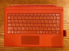 surface pro キーボード　レッド 赤のサムネイル