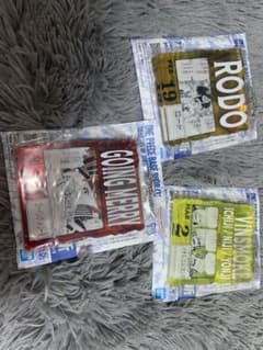 ONE PIECE BASE SHOくじアクリルブロックチャーム3点まとめ売りのサムネイル