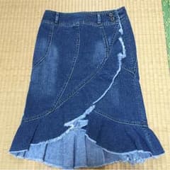 値下げ‼︎ SWEET CAMEL  デニム マーメイドスカートのサムネイル