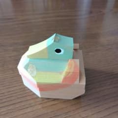 屮芊彫り香合のサムネイル