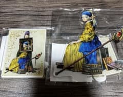 真珠の耳飾りの少女展フェルメール　葬送のフリーレン　アクリルスタンド　マグネット