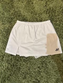 YONEX バドミントン スコート ホワイトのサムネイル