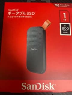 Justin様専用ページ　SanDisk ポータブルssd 1TBのサムネイル