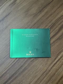 ロレックス　ミルガウス　冊子　説明書　中国版のサムネイル