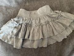 COMME CA ISM グレー フリルスカート 90のサムネイル