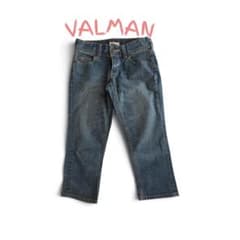VALMAN レディース インディゴ デニム パンツ ジーンズ カジュアル 古着のサムネイル