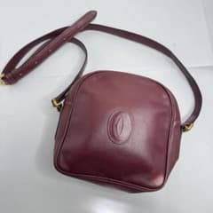 美品✨️】カルティエ ショルダーバッグ マストライン C金具 - メルカリ